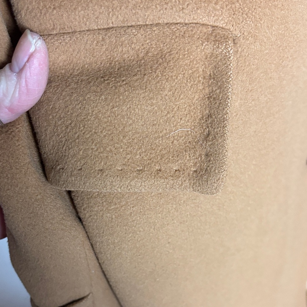 Di silver Men's Tan Overcoat - Picture 8 of 13